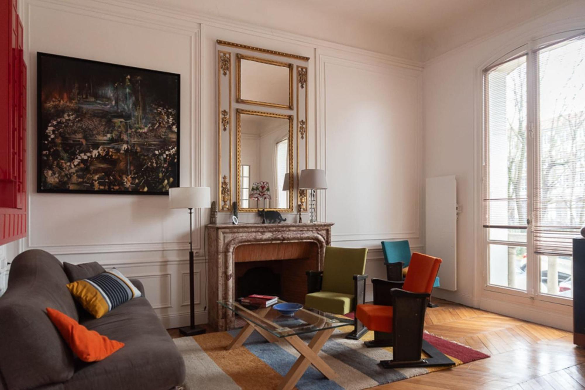 Apartment Spacious Nest With Terrace Near Batignolles *